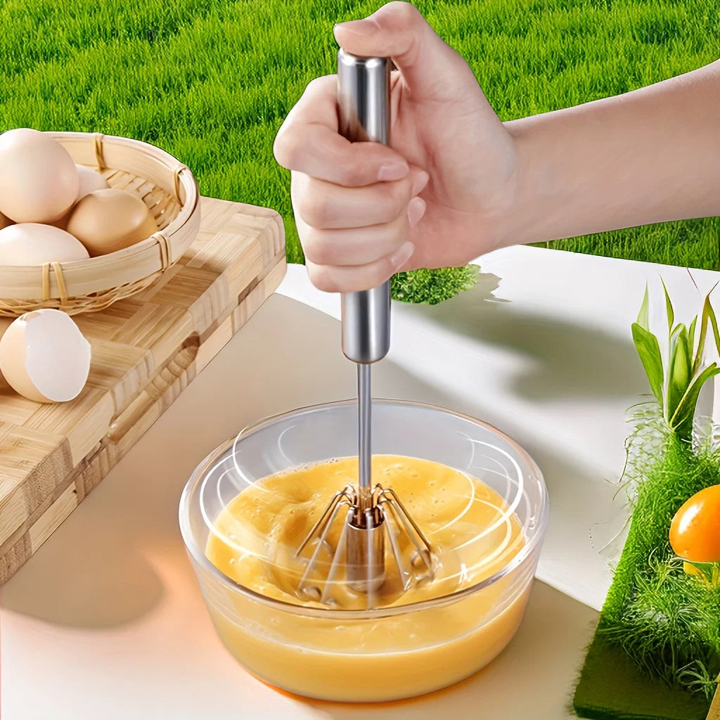 Automatic Stainless Steel Egg Beater