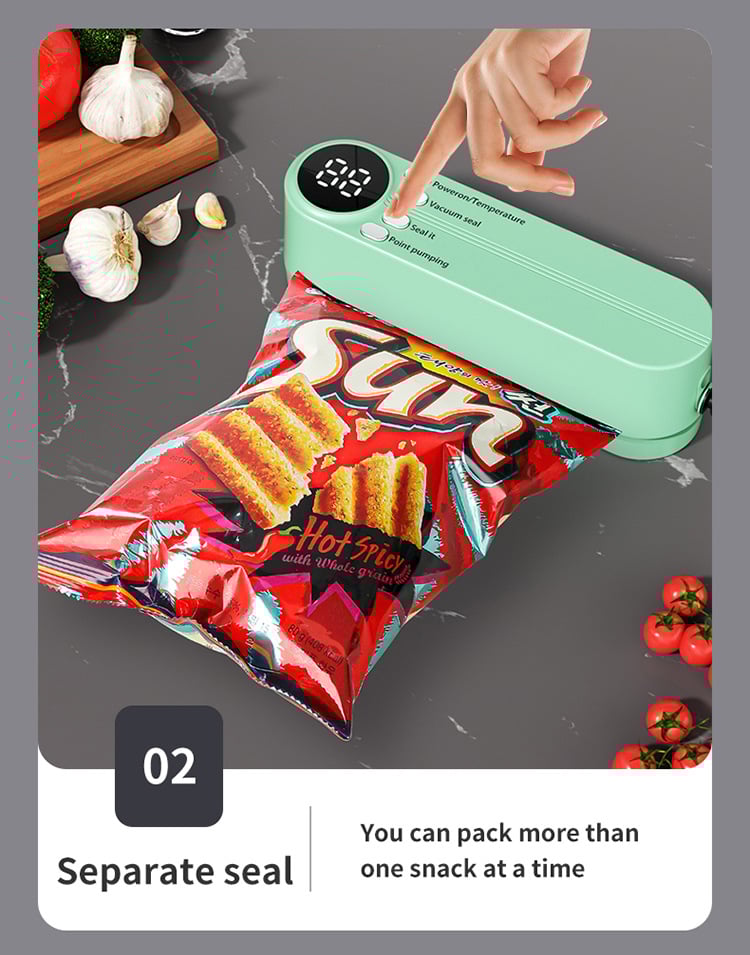 FreshLock Mini Wireless Vacuum Sealer