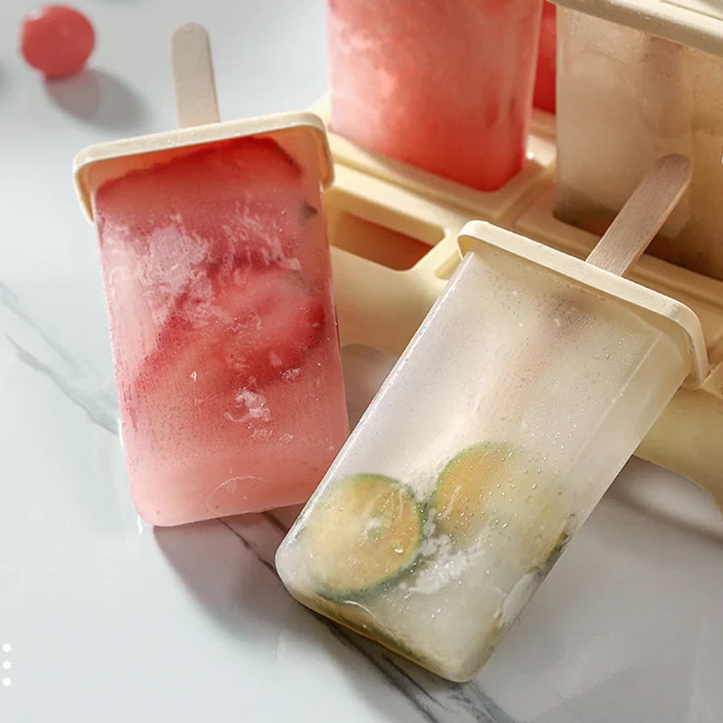 Reusable Popsicle Molds with Tray