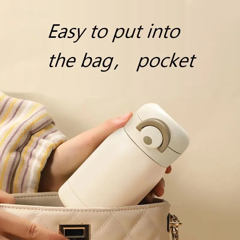 Mini Stainless Steel Thermos Cup - 220ml/350ml - Insulated Travel Mug