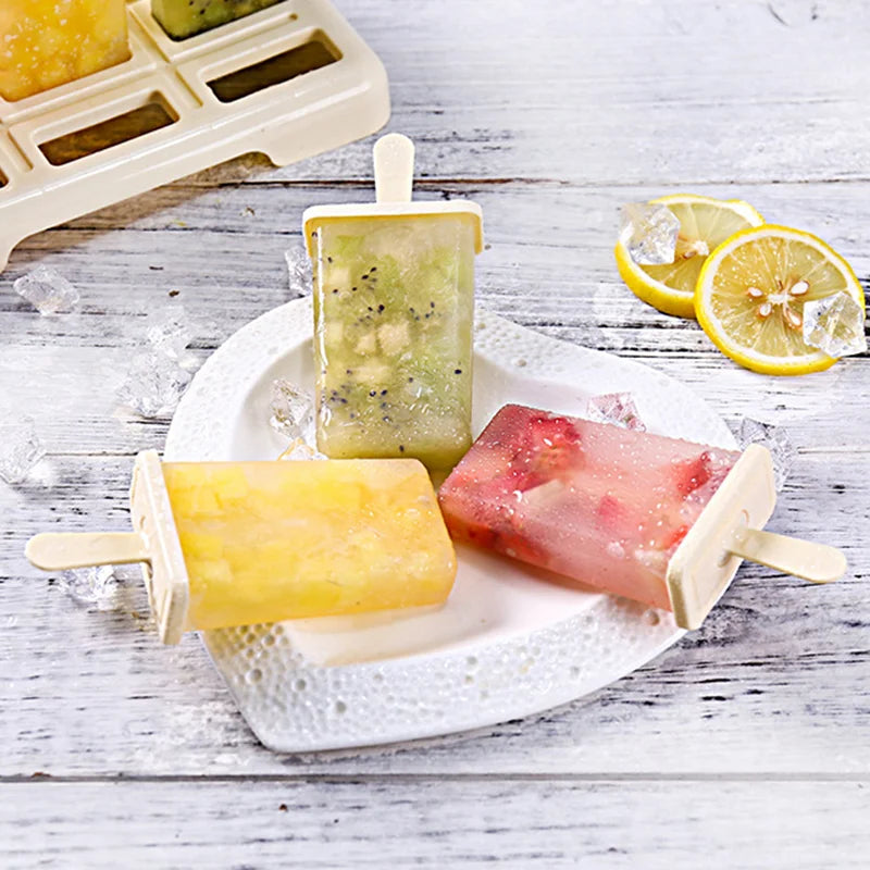 Reusable Popsicle Molds with Tray