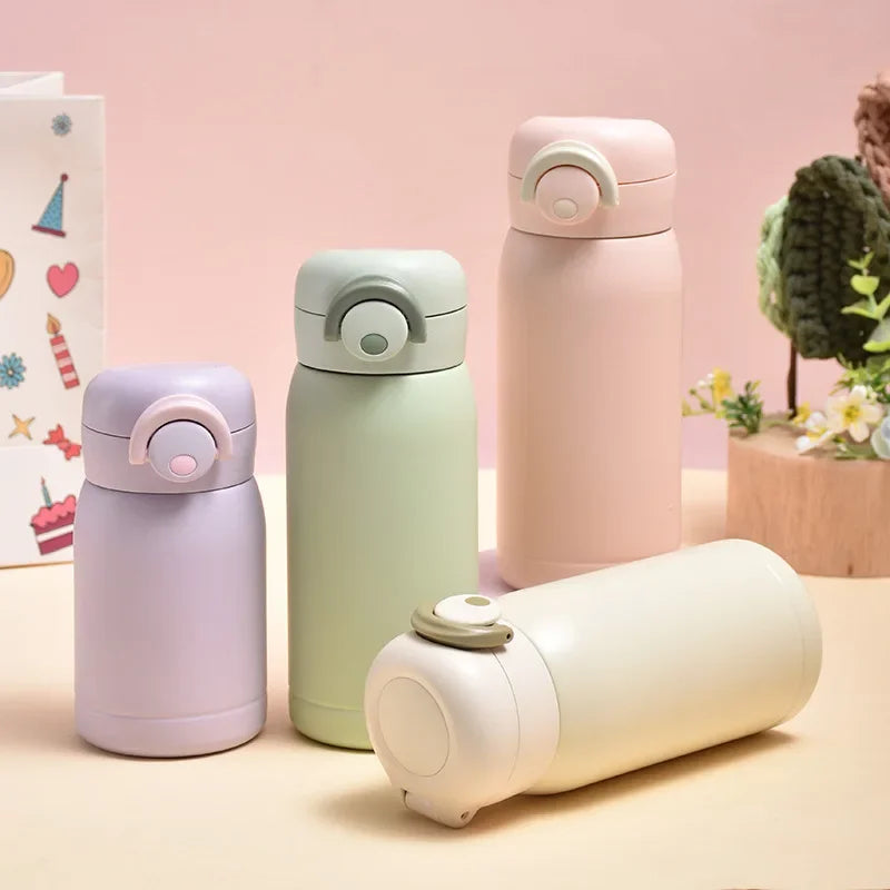 Mini Stainless Steel Thermos Cup - 220ml/350ml - Insulated Travel Mug